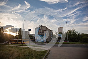 MEISAL461 Mural in ÅÃ³dÅº, Poland